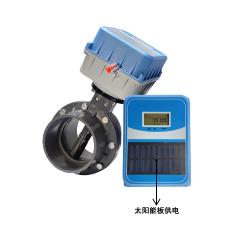 電動太陽能蝶閥（太陽能板供電 農(nóng)業(yè)灌溉 高標準農(nóng)田）