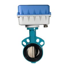 電動蝶閥（內(nèi)置邊緣計算器 LORA通訊 電池供電或DC24V供電）