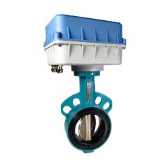 電動蝶閥（內(nèi)置邊緣計算器 NB-Iot通訊 電池供電或DC24V供電）